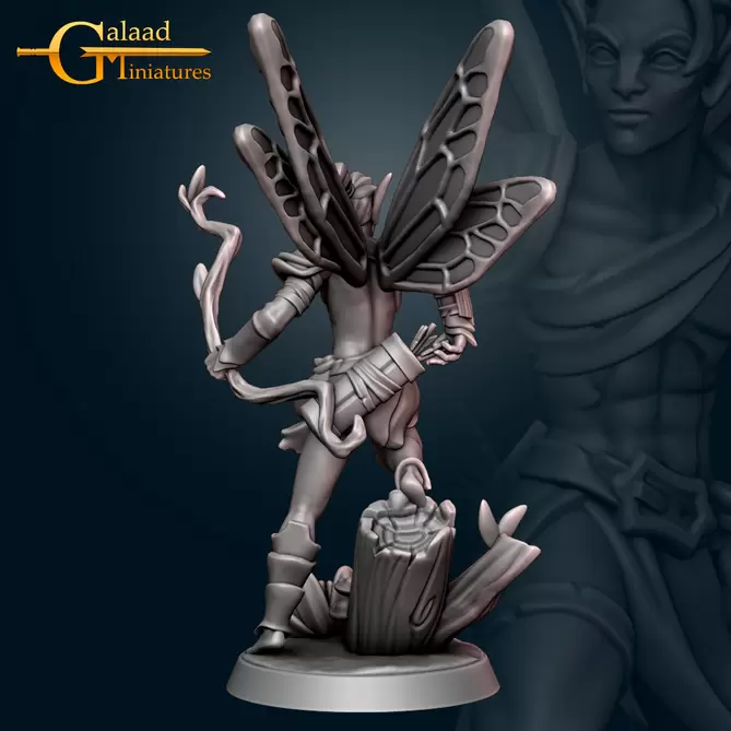 Miniature: Fairy Male Ranger