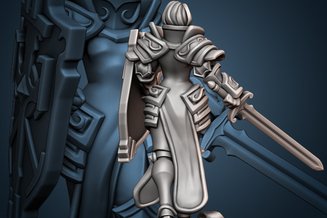 Miniature: Female Knights Commander 2