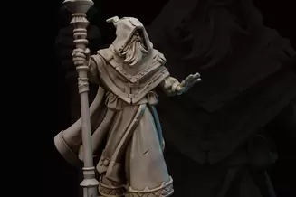 Miniature: Queen's Wizard