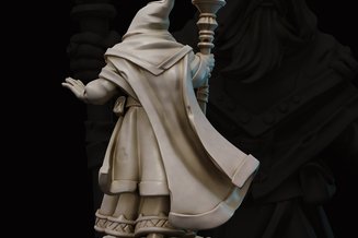 Miniature: Queen's Wizard