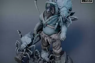 Miniature: Ogre Whisperer
