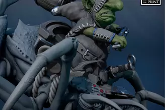 Miniature: Goblin Spider Monk 2
