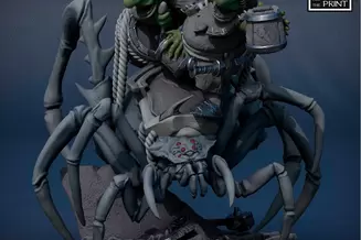 Миниатюра: Goblin Spider Barrel
