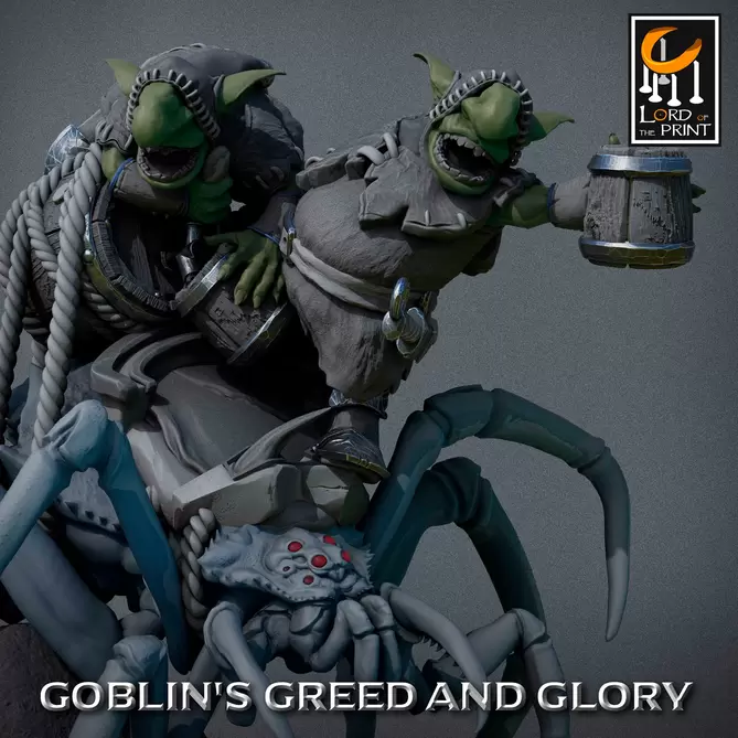 Миниатюра: Goblin Spider Barrel