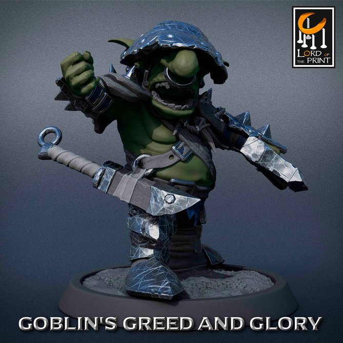 Miniature: Goblin Warlike