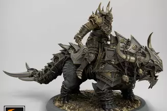 Miniature: Akari Rider (Dual Axes)