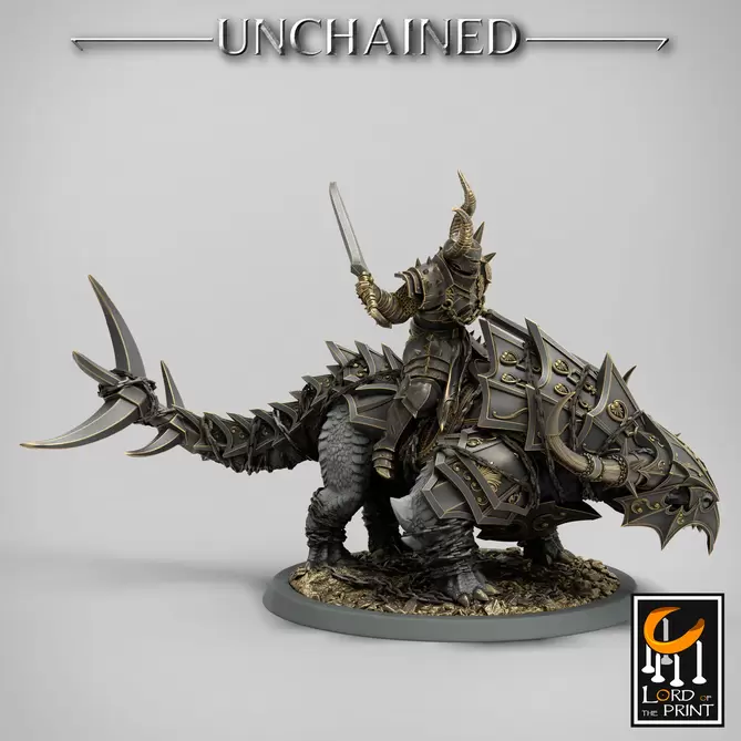 Miniature: Akari Rider (Dual Swords)