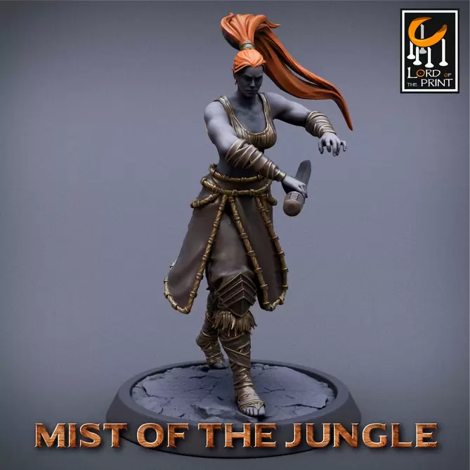 Miniature: Amazon Warriors (Daggers)