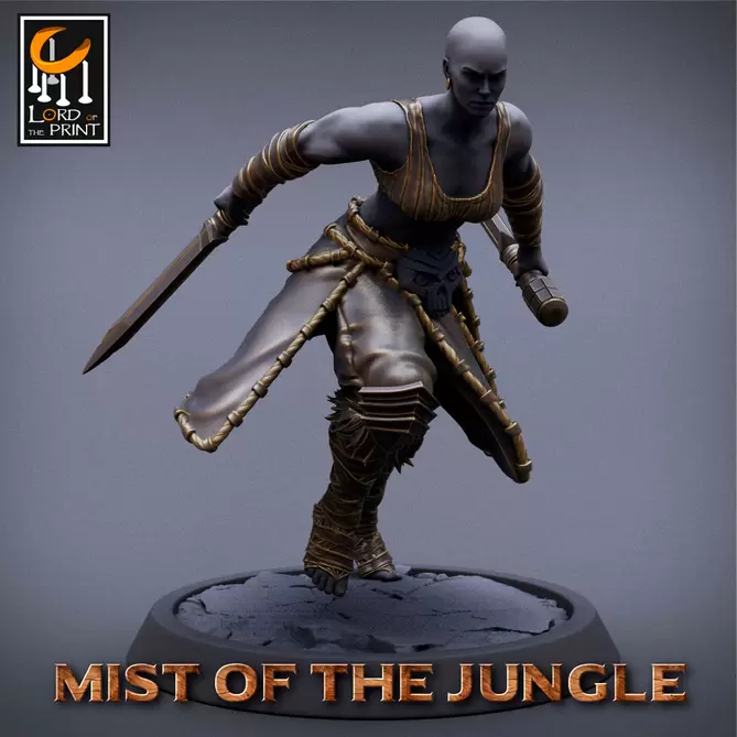 Miniature: Amazon Warriors (Daggers)