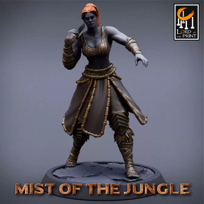 Miniature: Amazon Warriors (Daggers)