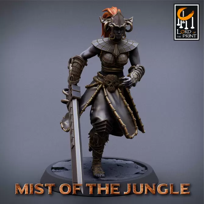 Миниатюра: Amazon Warriors (Greatswords)