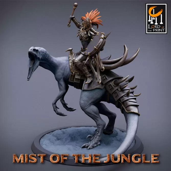 Miniature: Amazon Raptor Rider Musician