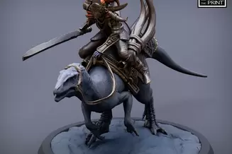 Миниатюра: Amazon Raptor Riders (Sword)