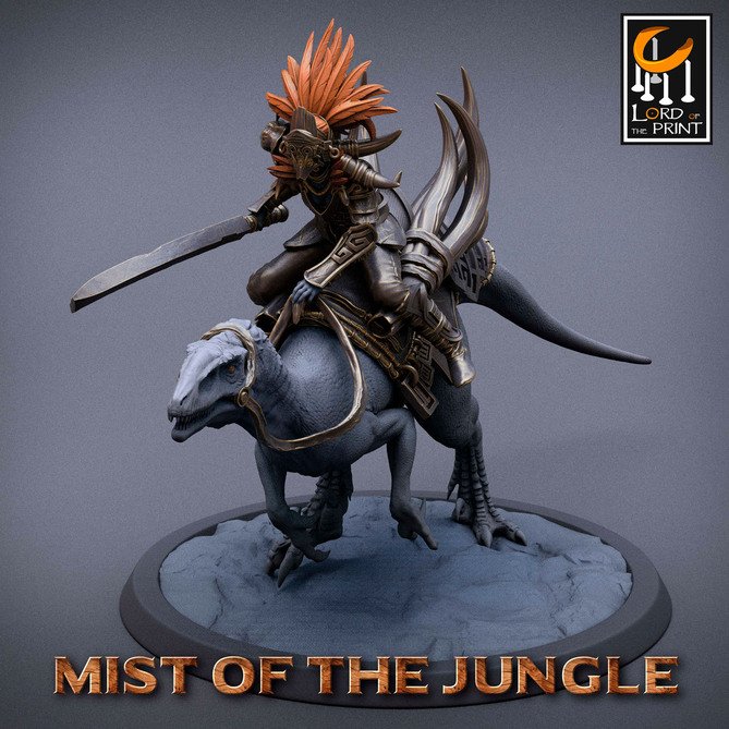 Miniature: Amazon Raptor Riders (Sword)