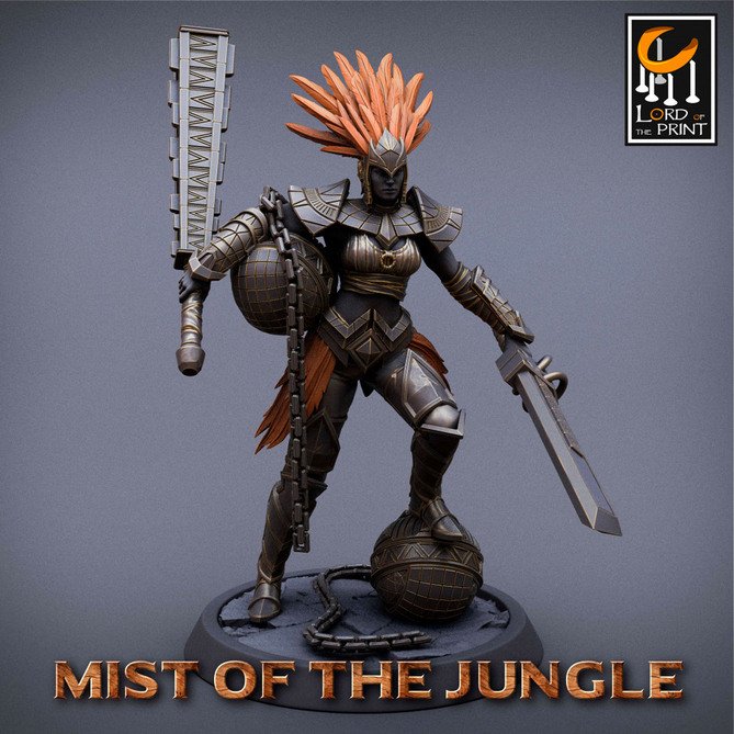 Miniature: Amazon Weapon Master