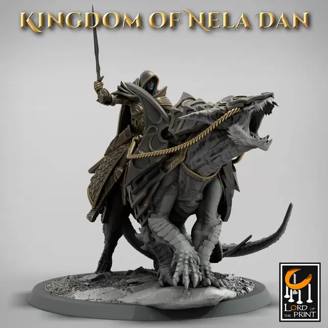 Miniature: Elven Siri Riders (Swords)