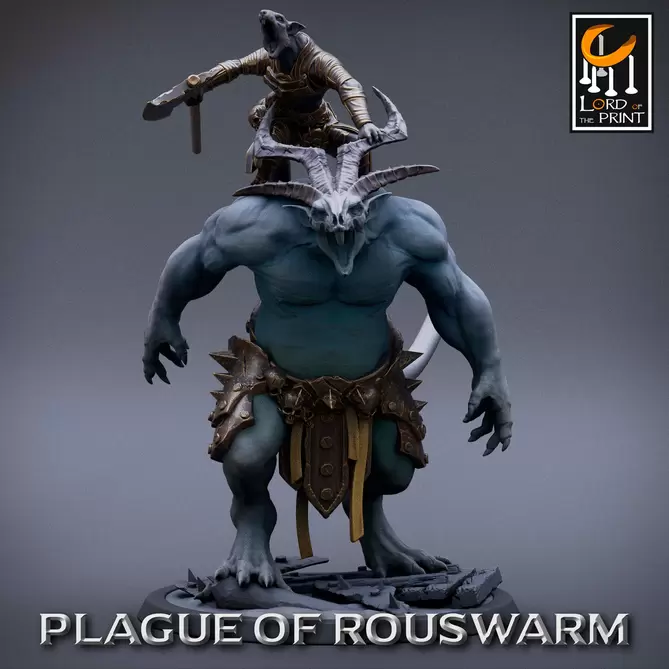 Miniature: Heavy Rat (Angry)