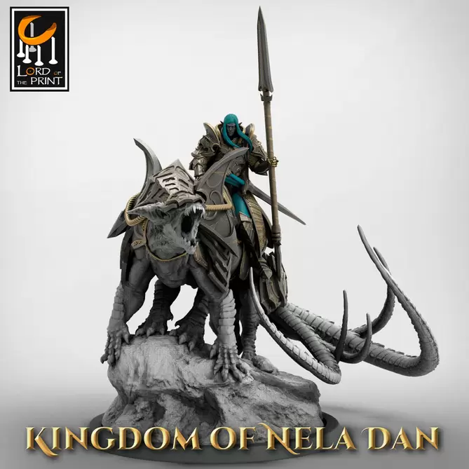 Miniature: Lord Velir (Mounted)