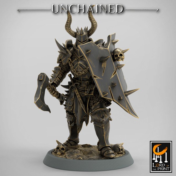 Miniature: Northern Warriors (Axe and Shield)