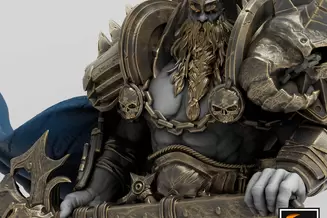 Miniature: King Olaf
