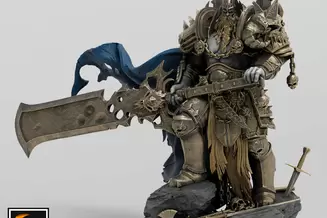 Miniature: King Olaf