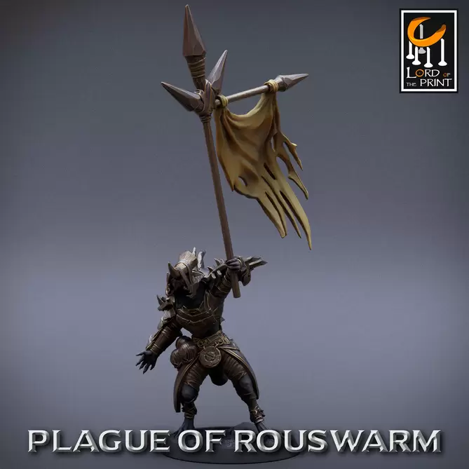 Миниатюра: Ratmen Warrior Banner