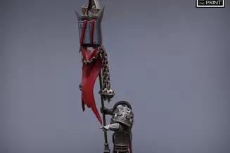 Miniature: Templar Banner