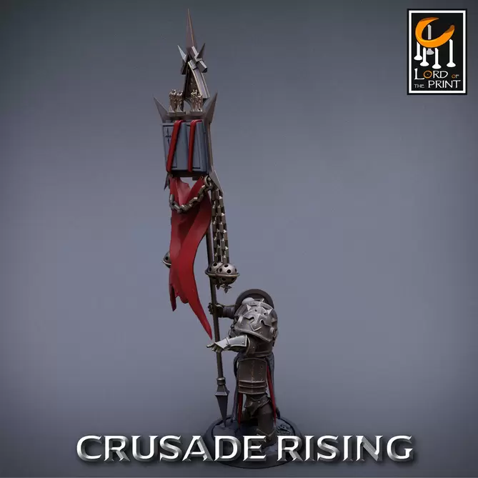 Miniature: Templar Banner
