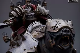 Миниатюра: Templar King (Mounted)