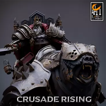 Templar King (Mounted)
