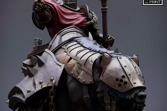 Miniature: Templar Sceptre 1 (Mounted)