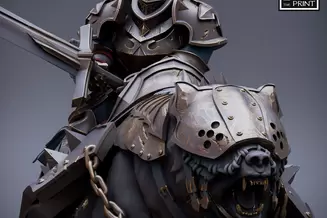 Миниатюра: Templar Sword 1 (Mounted)