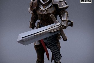 Miniature: Templar Swords