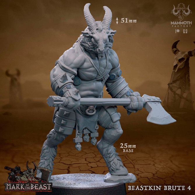 Miniature: Beastkin Brutes