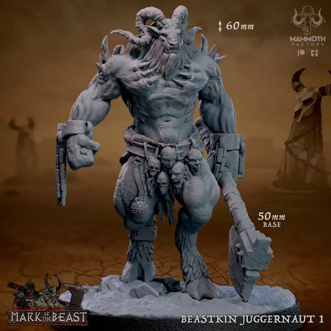 Miniature: Beastkin Juggernaut 1