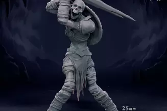 Miniature: Deathbound Thralls