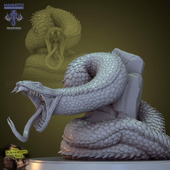Miniature: Deathfang Consctrictor Snake