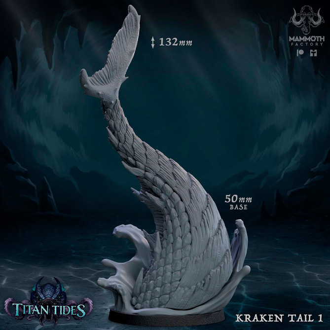 Miniature: Storm Titan Kraken Tails