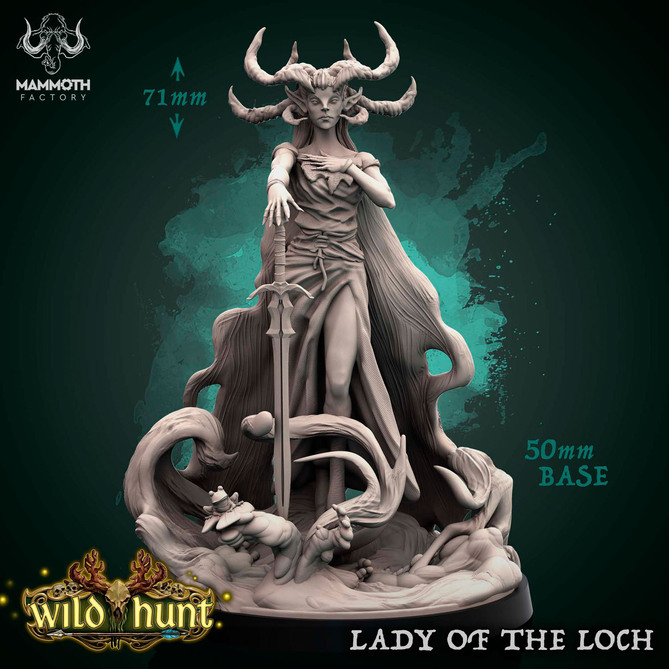 Miniature: Lady of the Loch