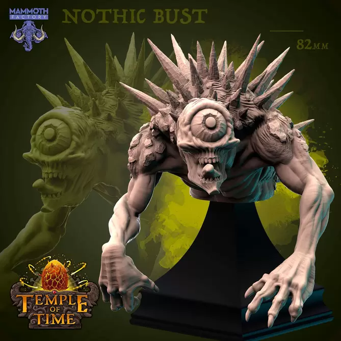 Miniature: Nothic Bust