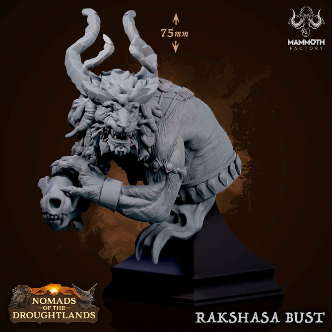 Miniature: Bust Rakshasa