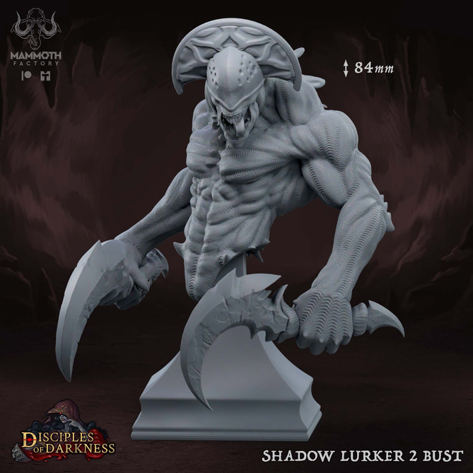 Miniature: Shadow Lurker Bust