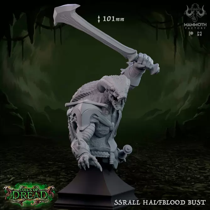 Miniature: Ssrall Halfblood Bust