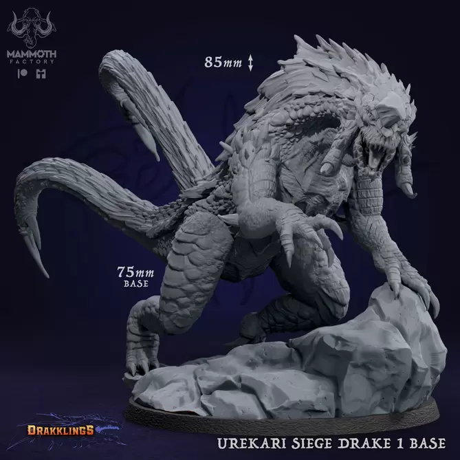 Miniature: Urekari Siege Drake 1