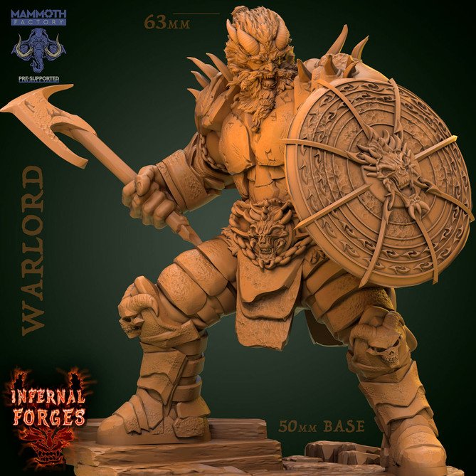 Miniature: Fire Giant Warlord