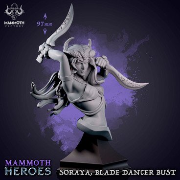 Soraya, Blade Dancer Bust