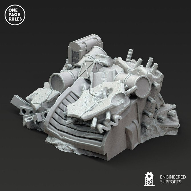 Miniature: Urban Area Regular Debris Square