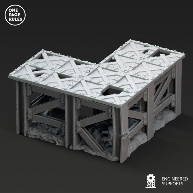 Miniature: Urban Ruins Pillar Regular Corner 1