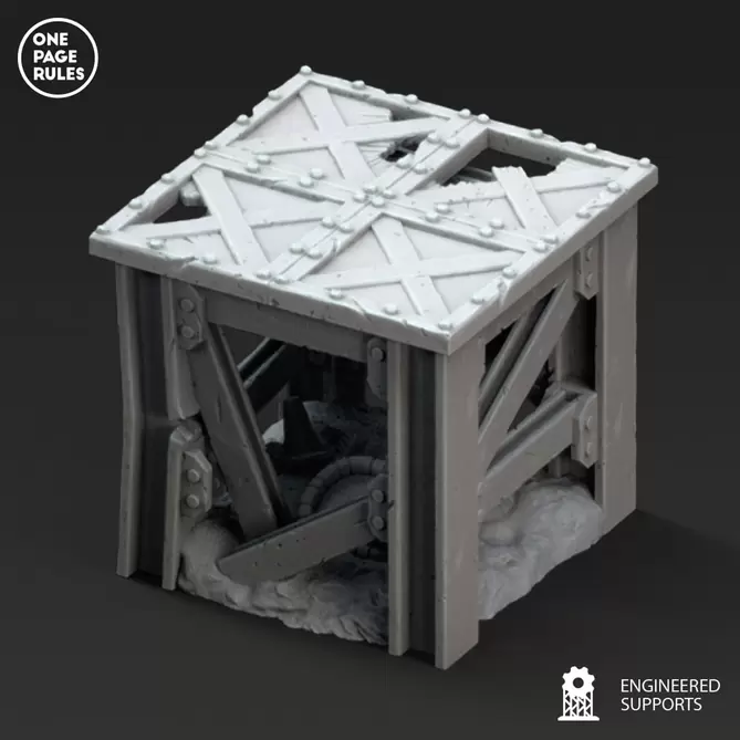 Miniature: Urban Ruins Pillar Regular Single 1