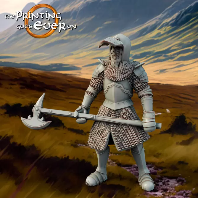 Miniature: Fiefdoms Axemen